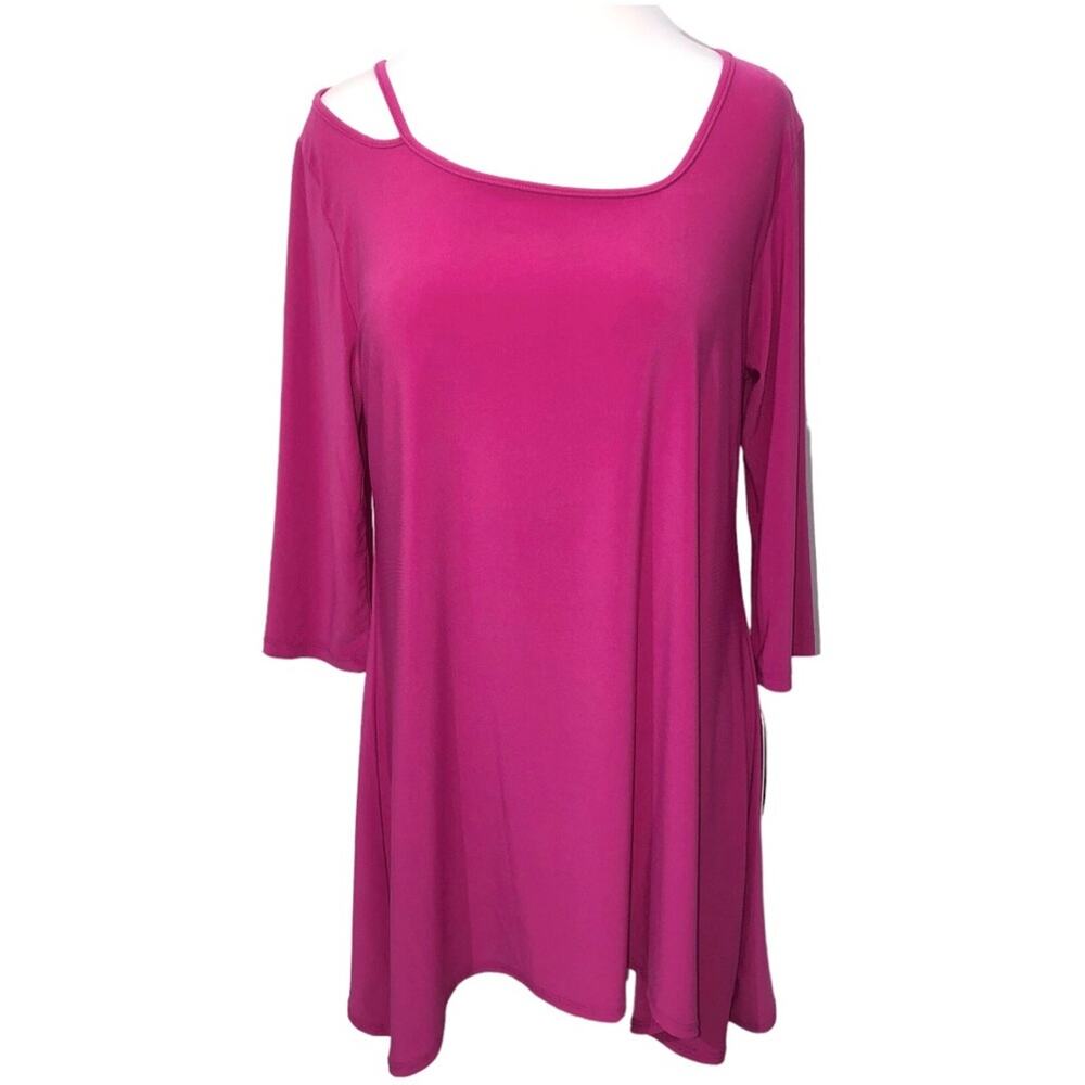 Clara Sunwoo Asymmetric Tunic with Cutout Detail Small NWT